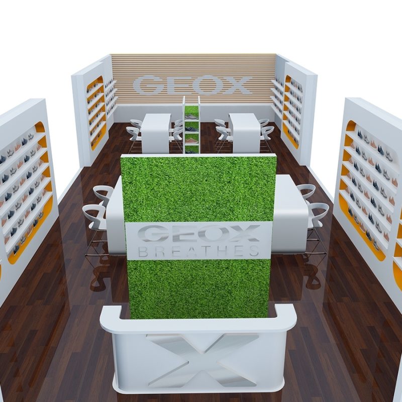 GEOX Trade Show Booth