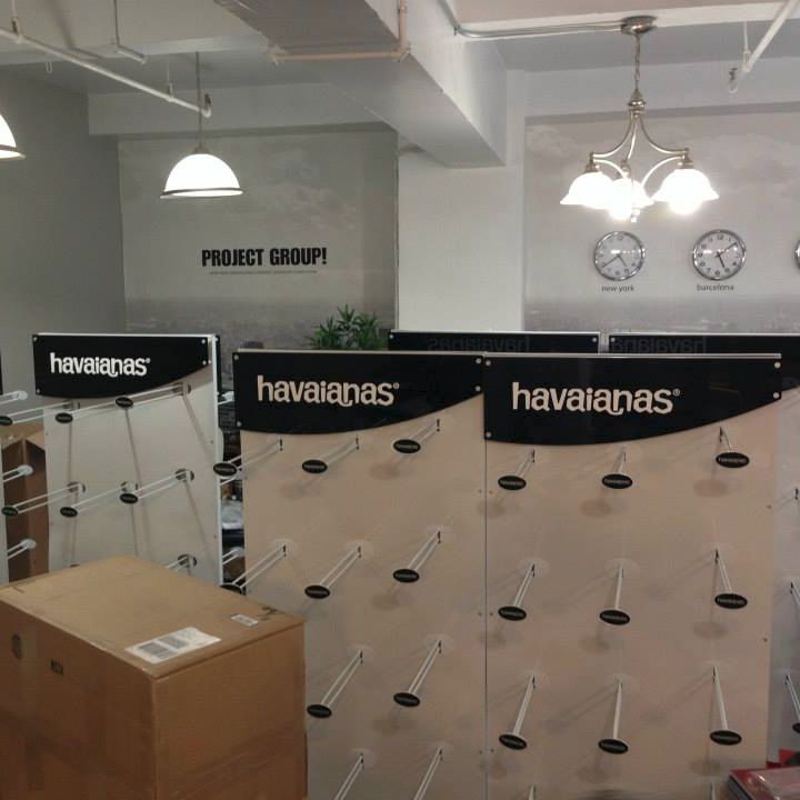 Havaianas – flip flop display