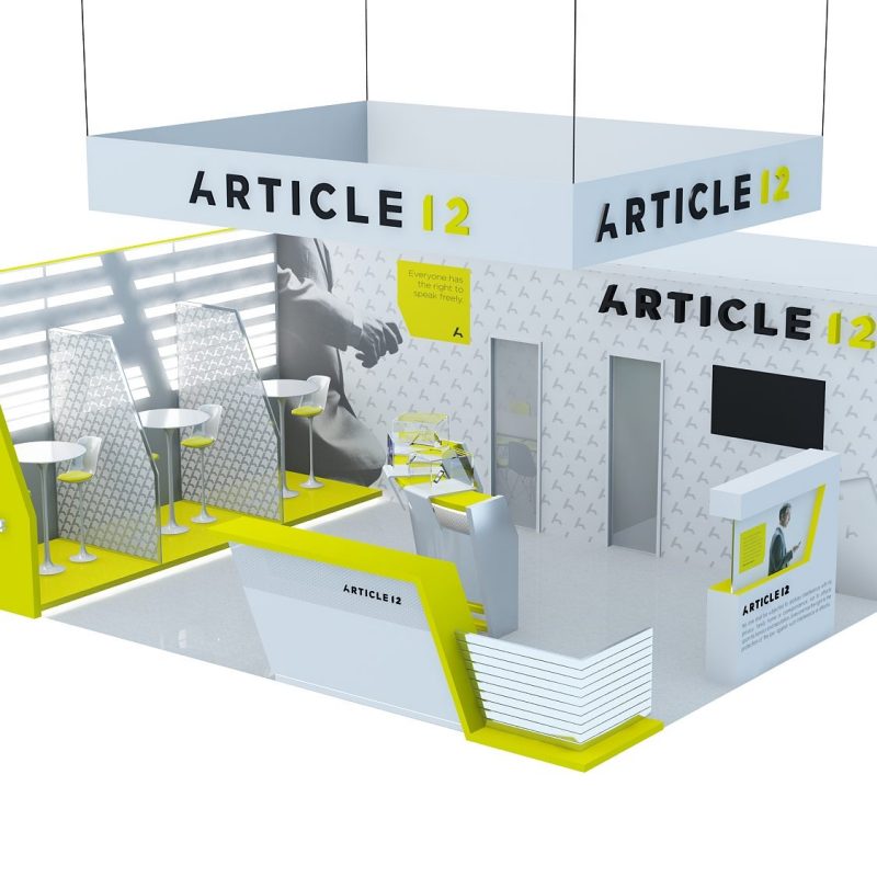 Artical 12 booth