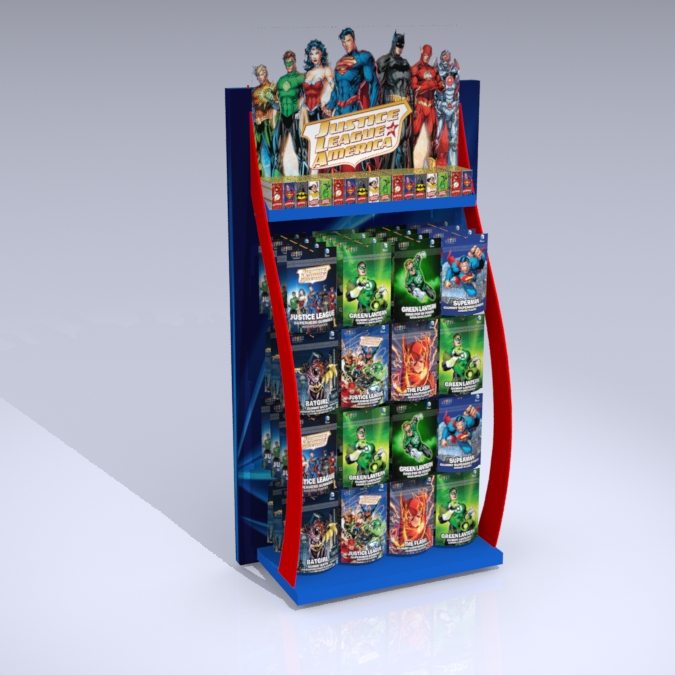 DC Comics Freestanding Fixture