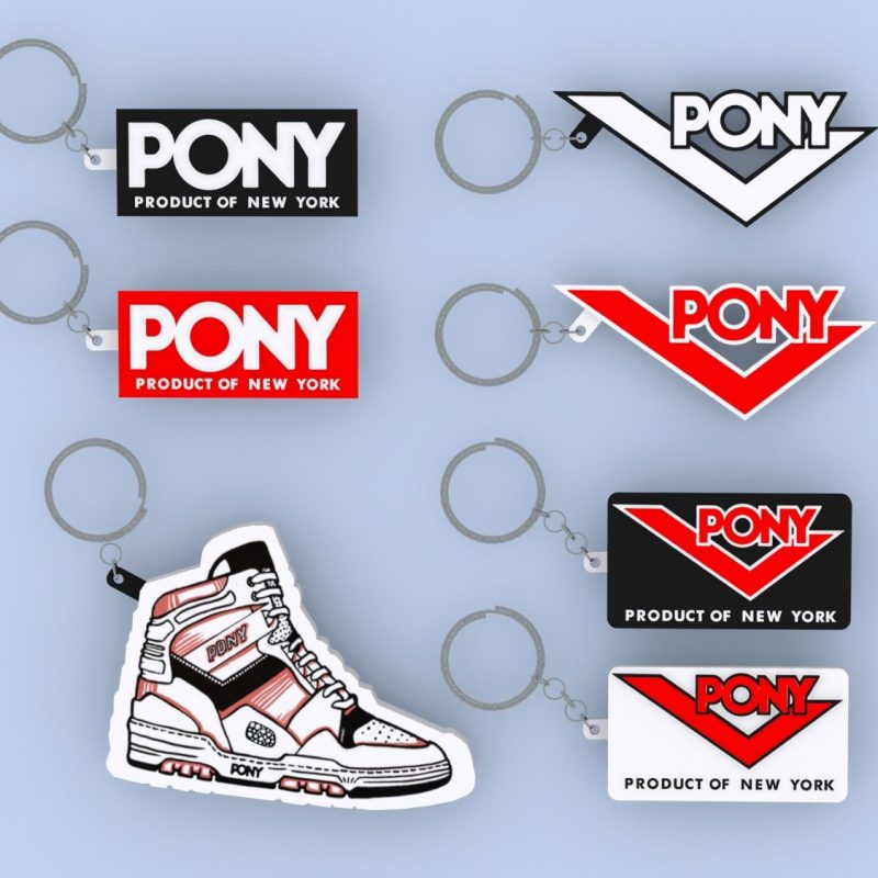 PONY USB keychain