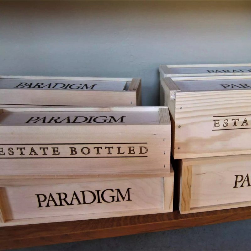 Paradigm wooden box