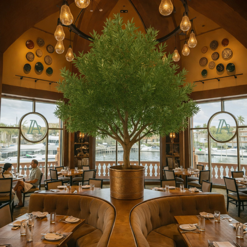 Amber Restaurant – Artificial Tree