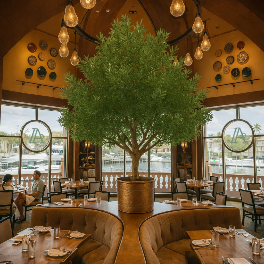 Amber Restaurant – Artificial Tree